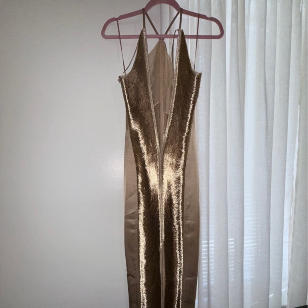 Cult Gaia Gold Renata Dress - Picture 3 of 7